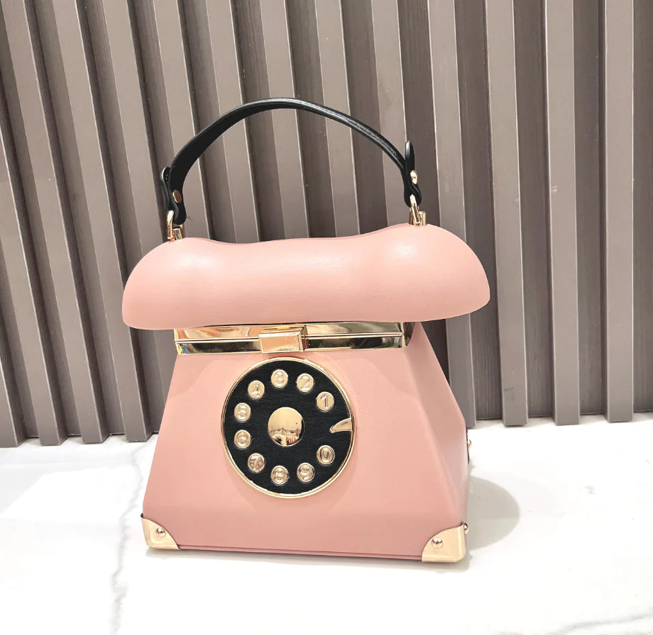 Retro Landline Phone Handbag