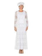 3pc Lux Lace Maxi Skirt Suit-Plus