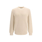 Fendi Beige Wool Oves Aries Sweatshirt