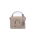 19V69 Italia Beige Leather Crossbody Bag