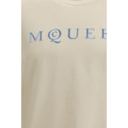 Alexander McQueen Beige Cotton T-Shirt