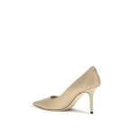 Jimmy Choo Multicolor Goatskin High Heel Pumps