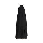 Marant Etoile Black Cotton Casual Dress