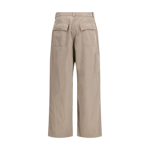 Balenciaga Beige Casualbukser i Bomuld