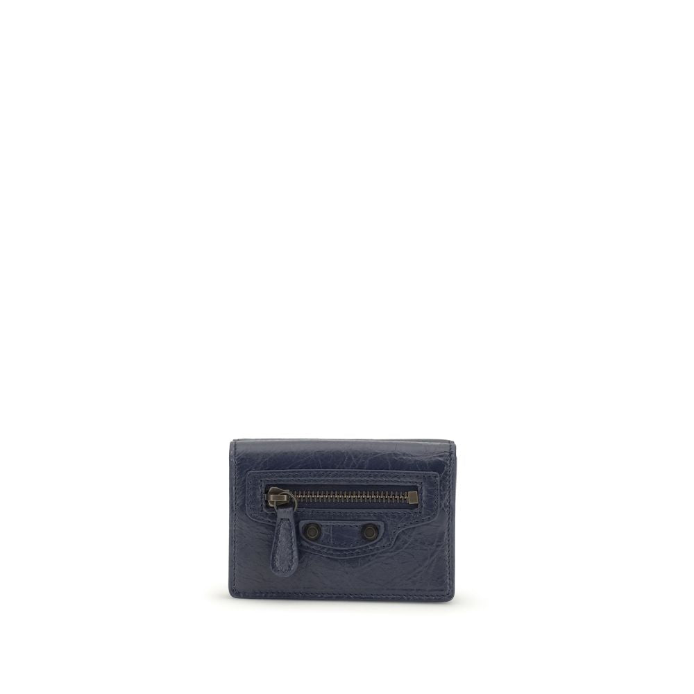 Balenciaga Blue Lamb Ovis Aries Aries Wallet
