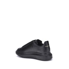 Alexander McQueen Black Calf Leather Bos Taurus Platform Sneakers