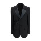 Balenciaga Black Wool Coat