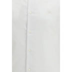 Burberry White Cotton Dress Shirt
