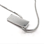 Christian Dior Blue Trotter Pendant Necklace