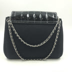 Chanel Chocolate Bar Patent Leather Shoulder Bag