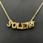 Saint Laurent Soleil Designer Statement Necklace