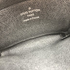 Louis Vuitton Taiga Zippy Coin Purse In Black