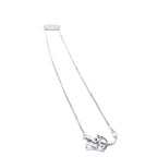Christian Dior Dior 925 Sterling Silver Antique Art Deco Howard & Co. "Port" Necklace
