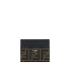 Fendi Brown Calf Leather Bos Taurus Wallet