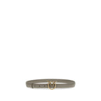 PINKO Brown Calf Leather Bos Taurus Regular Belt