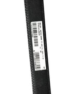 Dolce & Gabbana Men Black Classic Leather Metal Buckle Belt