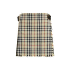 Burberry Multicolor Wool Oves Aries Mini Skirt