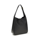 Saint Laurent Black Calf Leather Bos Taurus Shoulder Bag