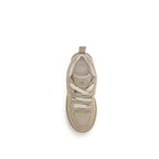 UGG Beige Calf Leather Bos Taurus Low Top Sneakers