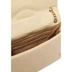 Love Moschino Beige Artificial Leather Handbag