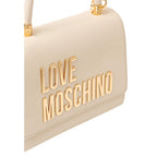 Love Moschino Beige Polyethylene Handbag