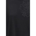 Max Mara Black Silk Sweatshirt
