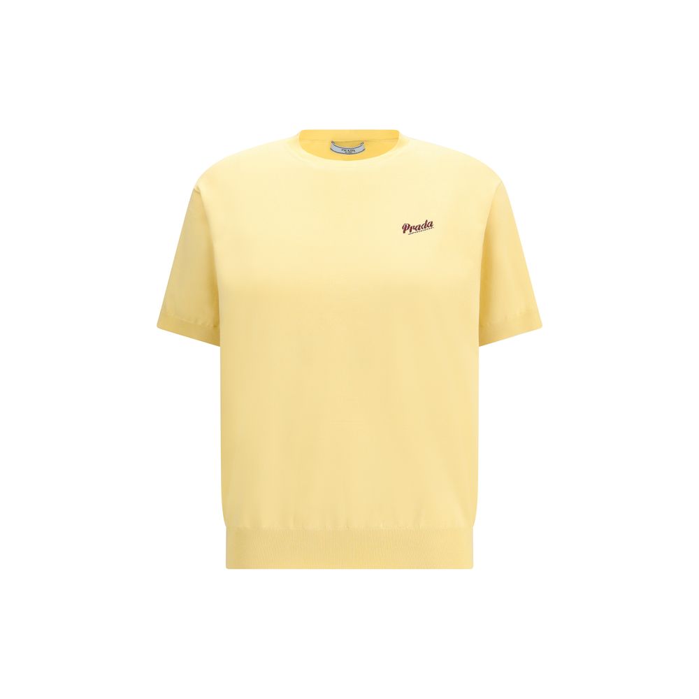 Prada Bicolor Silk Sweatshirt