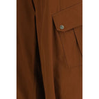 PINKO Brown Cotton Casual Pants