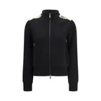 Burberry Black Wool Cardigan