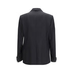 Dolce & Gabbana Black Wool Oves Aries Blazer