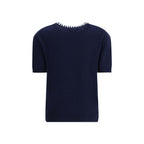 Prada Blue Fleece Wool Sweatshirt