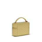Saint Laurent Bicolor Calf Leather Bos Taurus Shoulder Bag