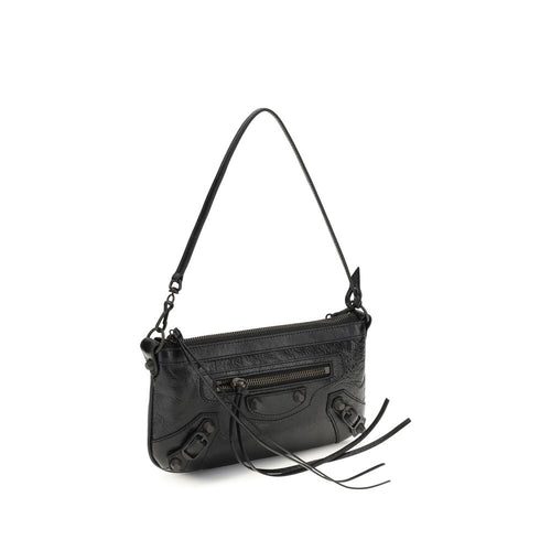 Balenciaga Sort Lam Ovis Aries Aries Skuldertaske