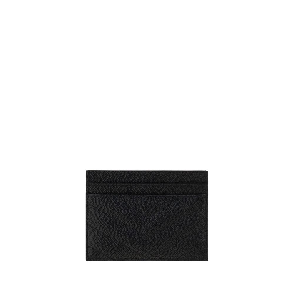 Saint Laurent pung i sort kalveskind