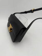 Celine CELINE CLAUDE TRIOMPHE Black Handbag