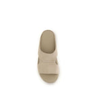 UGG Beige Calf Leather Bos Taurus Platform Sandals