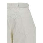 Givenchy White Cotton Jeans Denim