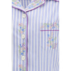 Dolce & Gabbana Blue Cotton Shortsleeve Shirt