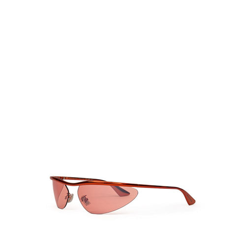 Bottega Veneta orange metalsolbriller