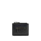 Balenciaga Black Lamb Ovis Aries Aries Wallet