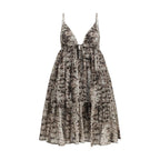 PINKO Beige Cotton Casual Dress