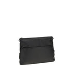 Maison Margiela Black Calf Leather Bos Taurus Clutch Bag