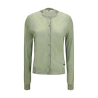 Fendi Bicolor Viscose Cardigan