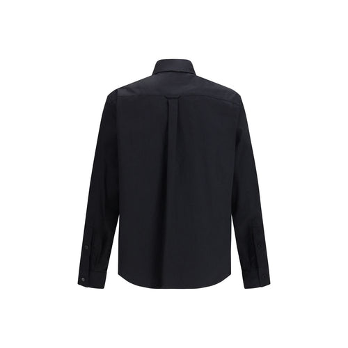 Dolce & Gabbana Black Cotton Dress Shirt