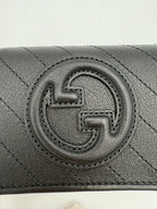 Gucci GUCCI GG BLONDIE Black Compact Wallet