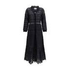 Marant Etoile Black Cotton Casual Dress