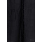 Marant Etoile Black Cotton Casual Dress