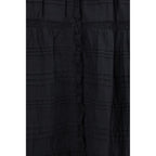 Marant Etoile Black Cotton Casual Dress