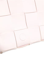 Bottega Veneta Pink Intrecciato Cassette Shoulder Bag