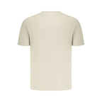 Hugo Boss Beige Cotton Men T-Shirt